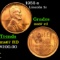 1952-s Lincoln Cent 1c Grades GEM++ Unc RD