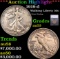 ***Auction Highlight*** 1919-d Walking Liberty Half Dollar 50c Graded au53 By SEGS (fc)