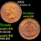 1902 Indian Cent 1c Grades Select Unc RB