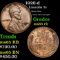 1920-d Lincoln Cent 1c Grades GEM Unc RB