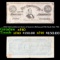 1864 $50 Confederate States of America Richmond CSA Bank Note T-66 Grades xf