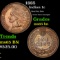 1885 Indian Cent 1c Grades GEM Unc BN