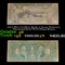 1896 $1 Silver Certificate Martha & George Washington 