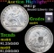 ***Auction Highlight*** 1861-p Seated Liberty Quarter 25c Graded ms64 By SEGS (fc)