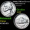 1986-d Jefferson Nickel Mint Error 5c Grades GEM++ Unc