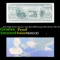 Proof 1918 $5000 Federal Reserve Note Back BEP Intaglio Print B-125, TNA '89 Grades Proof
