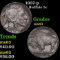 1937-p Buffalo Nickel 5c Grades Select Unc