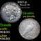 1927-p Peace Dollar $1 Grades AU Details