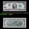 1976 $2 Federal Reserve Note 1st Day of Issue, with Stamp Grades Gem CU