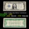 1928A $1 Blue Seal Silver Certificate Grades vf+