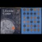 Partial Lincoln 1c Whitman Folder, 1941-1974 60 coins in Total