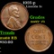 1935-p Lincoln Cent 1c Grades Gem+ Unc RB