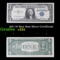 1957 $1 Blue Seal Silver Certificate Grades vf++