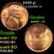 1945-p Lincoln Cent 1c Grades GEM++ RD