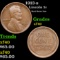 1913-s Lincoln Cent 1c Grades xf
