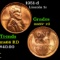 1951-d Lincoln Cent 1c Grades Gem+ Unc RD
