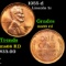 1955-d Lincoln Cent 1c Grades GEM+ Unc RD