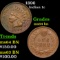 1896 Indian Cent 1c Grades Choice Unc BN