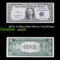 1935c $1 Blue Seal Silver Certificate Grades Choice AU