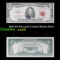 1963 $5 Red seal United States Note Grades Choice AU