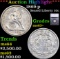 ***Auction Highlight*** 1869-p Seated Liberty Dime 10c Graded ms63+ By SEGS (fc)