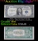 ***Auction Highlight*** 1935A **Rare Experimental Red S Overprint** $1 Blue Seal Silver Certificate