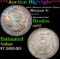 ***Auction Highlight*** 1892-s Morgan Dollar Monster Rainbow Toned $1 Graded au53 By SEGS (fc)