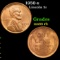 1950-s Lincoln Cent 1c Grades GEM+ Unc RB