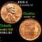 1958-d Lincoln Cent 1c Grades GEM++ RD