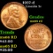 1937-d Lincoln Cent 1c Grades GEM+ Unc RD