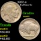 1937-s Buffalo Nickel 5c Grades Choice Unc