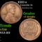 1913-s Lincoln Cent 1c Grades vf details