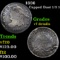 1836 Capped Bust Half Dime 1/2 10c Grades vf details