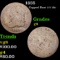 1835 Capped Bust Half Dime 1/2 10c Grades g+
