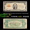 1928B $2 Red Seal United States Note Key Date To Series FR-1503 Grades f, fine
