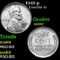 1943-p Lincoln Cent 1c Grades GEM+ Unc