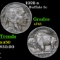 1929-s Buffalo Nickel 5c Grades xf+