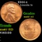 1944-s Lincoln Cent 1c Grades GEM++ Unc RD