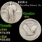 1928-s Standing Liberty Quarter 25c Grades vf+