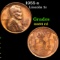 1955-s Lincoln Cent 1c Grades Choice Unc RD