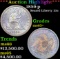 ***Auction Highlight*** 1859-p Seated Liberty Quarter 25c Graded ms65+ By SEGS (fc)
