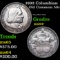 1892 Columbian Old Commem Half Dollar 50c Grades Choice+ Unc
