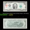 1976 $2 Federal Reserve Note 1st Day of Issue, with Stamp Grades Choice CU