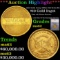 ***Auction Highlight*** 1852 Gold Assay Office $10 K-12a R5 Graded ms62 BY SEGS (fc)
