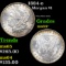 1884-o Morgan Dollar $1 Grades Choice+ Unc