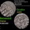 854-1011 AD Habbari Emirate Abbasid Caliphate Silver Damma Grades Choice Unc