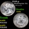1948-p Washington Quarter 25c Grades GEM+ Unc