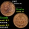 1907 Indian Cent 1c Grades Choice+ Unc RB