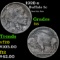 1920-s Buffalo Nickel 5c Grades f+
