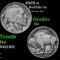 1923-s Buffalo Nickel 5c Grades f, fine